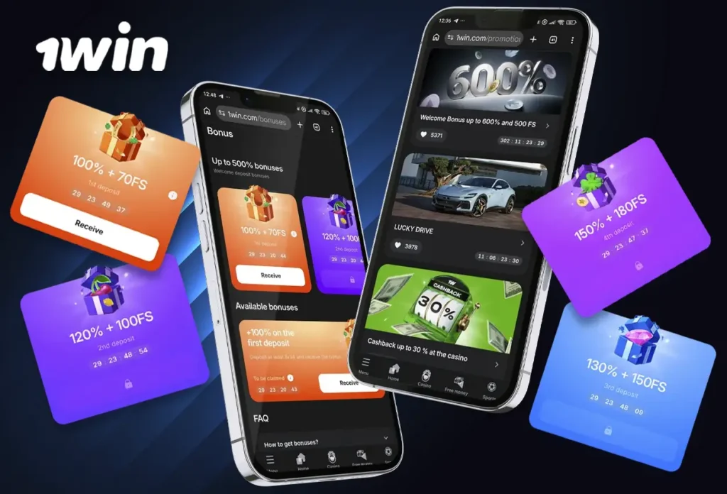 Welcome Bonus and Promotions 1win India